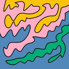 Retro Background Abstract Artwork