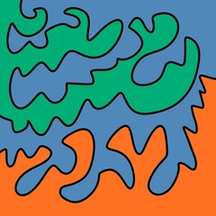 Retro Background Abstract Artwork