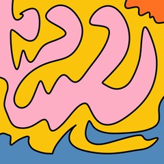 Retro Background Abstract Artwork