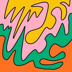 Retro Background Abstract Artwork