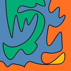 Retro Background Abstract Artwork