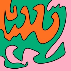 Retro Background Abstract Artwork