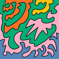 Retro Background Abstract Artwork