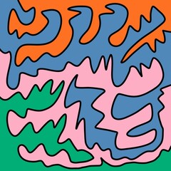 Retro Background Abstract Artwork