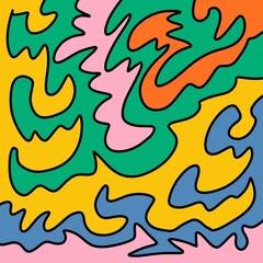 Retro Background Abstract Artwork