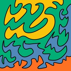 Retro Background Abstract Artwork