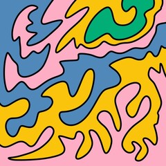 Retro Background Abstract Artwork