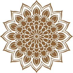 mandala, ornament, round, pattern, decorative, design, art, boho, floral, ethnic, abstract, geometry, symbol