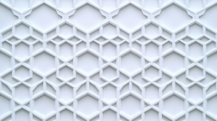 Fototapeta premium Abstract seamless pattern white background