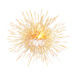 Fototapeta premium PNG Fireworks background illustration celebration.