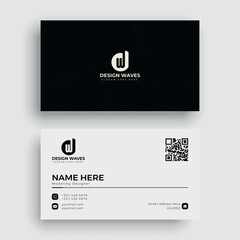 Modern Edge Corporate Card Design