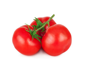 Cherry tomato isolated on a white background