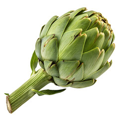 Fresh artichoke isolated on white background png ai isolated on a white background