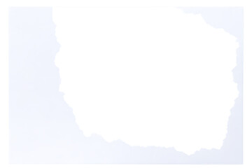 Abstract Irregular Shape on Transparent Background