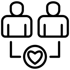 Obraz premium Empathy Icon