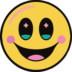 Fun Cartoon Emoji Expressions , Cute Cartoon Emoji Faces , Expressive Cartoon Emoji Set , Cartoon Emoji Expressions , Colorful Cartoon Emojis ,