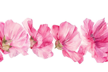 Naklejka premium PNG Pink flower blossom nature petal.