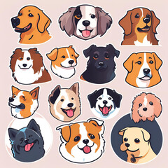 set of dogs