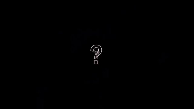 integrative question mark question sing symbol