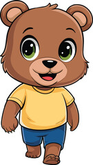 Obraz premium Cute Bear Vector