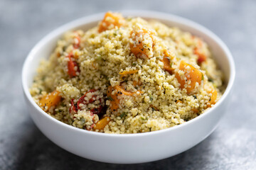 cuoscous  pumpkin salad