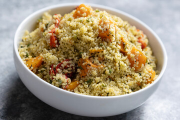 cuoscous  pumpkin salad