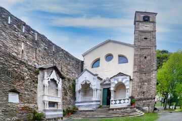 Church of S. Tommaso di Canterbury in Corenno Plinio