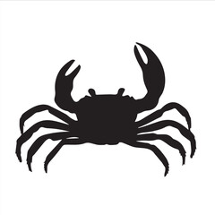 Sea crab in vector art sea animal