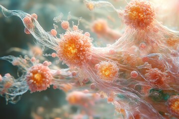 Artistic Microscopic Visualization of Crystallized Bacterial Growth Patterns