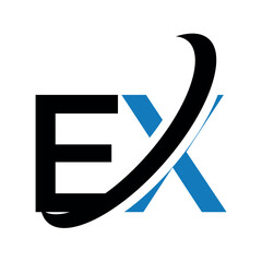 ex logo design template.