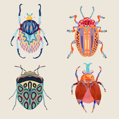 Vintage collage collection element