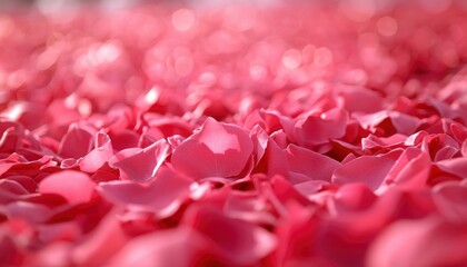 Rose petals close-up