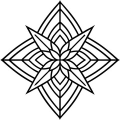 Black Silhouette Design Element Vector