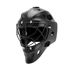 Fototapeta premium Professional Hockey Goalie Mask Equipment on Transparent Background