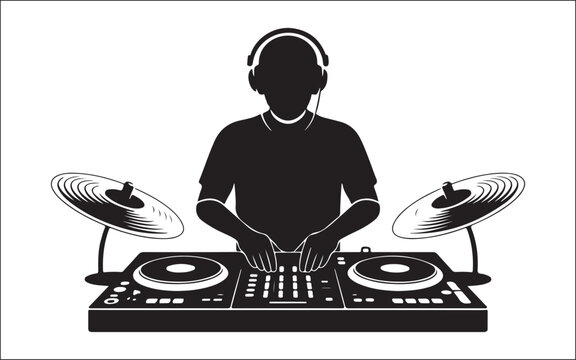 dj in action music 