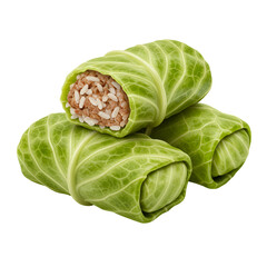 Fototapeta premium Stuffed Cabbage Rolls In Albanian Style