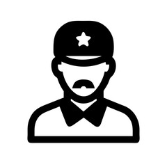 Soldier Portrait Avatar Character Icon Design