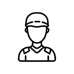 Soldier Portrait Avatar Character Icon Design