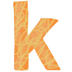 alphabet little monster concept