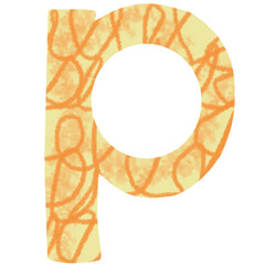 alphabet little monster concept