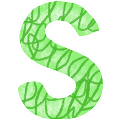 alphabet little monster concept