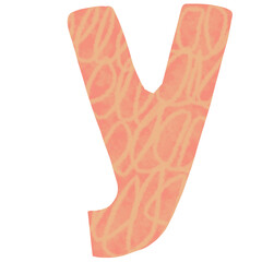 alphabet little monster concept