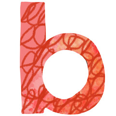 alphabet little monster concept