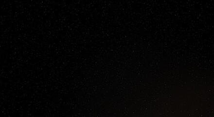 Stargazing at Night with Countless Twinkling Stars
