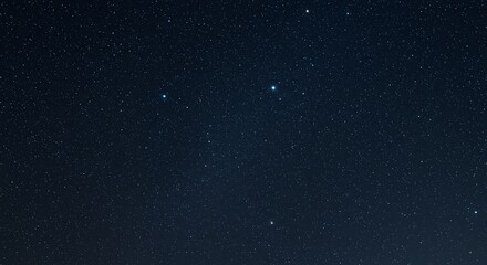 Obraz premium Starry Night Sky with Dazzling Stars and Constellations