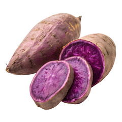 Purple Sweet Potatoes: Nutrition, Recipes & Benefits on transparent background