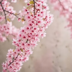 Obraz premium pink cherry blossom, pink cherry blossoms, cherry tree blossom