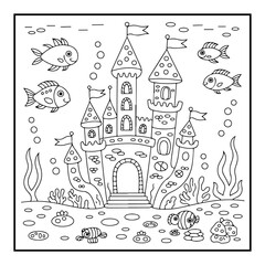 Ocean Animal Coloring Pages for Kids and Adults