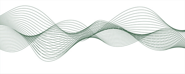 Abstract blue color gradient wave lines with twisted curve lines and blend effect  3D Futuristic tech background with Curved wavy line. Seamless wave pattern glowing science flowing Futuristic 