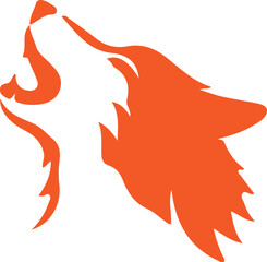 Fox simple icon. Vector ICON all icon Viktor	
